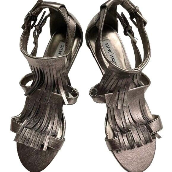 Steve Madden fringe sandals Size 7 - Picture 1 of 8